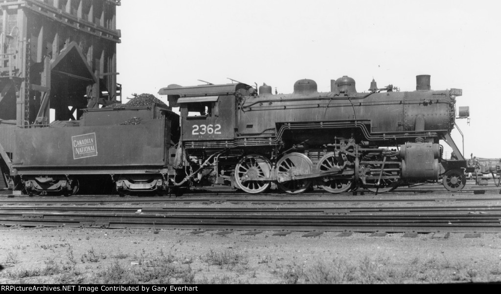 CN 2-8-0 #2362 - Canadian National